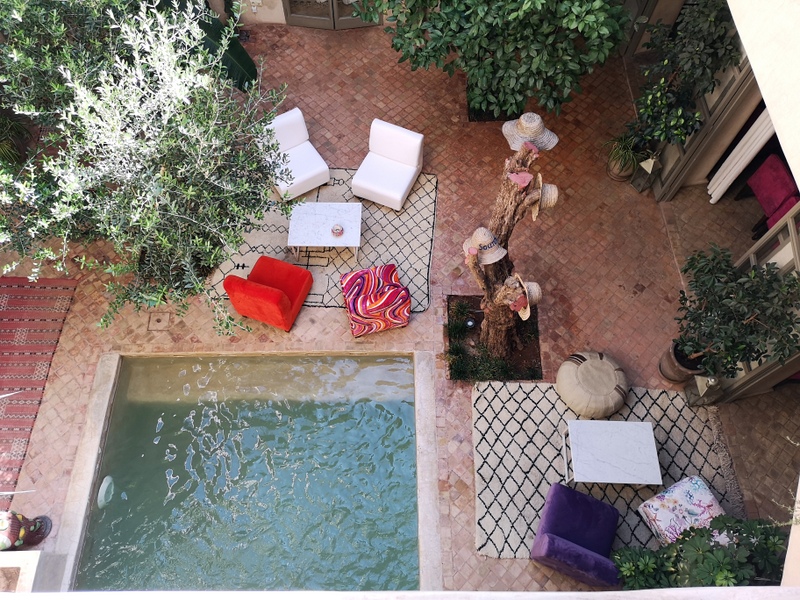 Patio Riad Vendôme Marrakesch — Privatisierung für Gruppen
